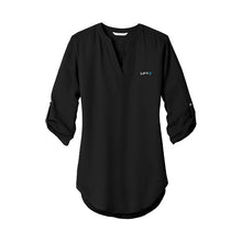 Load image into Gallery viewer, LIFT logo - Port Authority Ladies 3/4-Sleeve Tunic Blouse