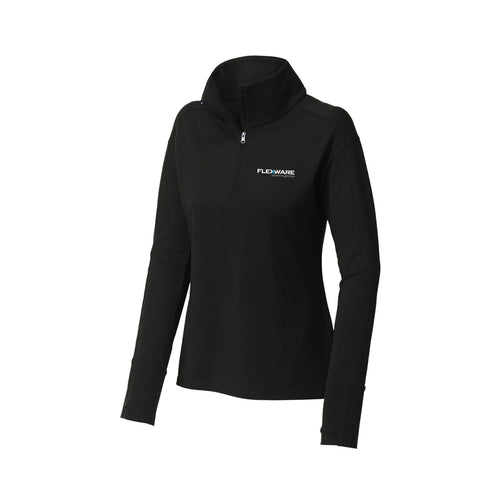 Sport-Tek Ladies Sport-Wick Flex Fleece 1/4-Zip