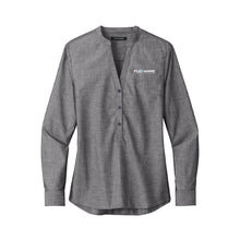 Load image into Gallery viewer, Port Authority Ladies Long Sleeve Chambray Easy Care Shirt