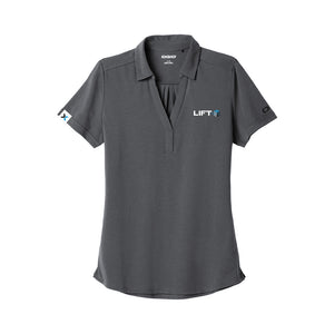 LIFT logo - OGIO Ladies Limit Polo