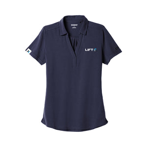 LIFT logo - OGIO Ladies Limit Polo