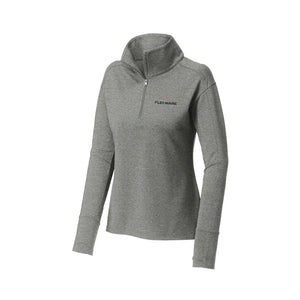 Sport-Tek Ladies Sport-Wick Flex Fleece 1/4-Zip