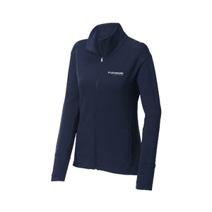 Sport-Tek Ladies Sport-Wick Flex Fleece Full-Zip