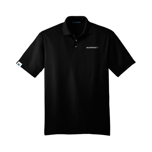 Acumence logo -Port Authority Performance Fine Jacquard Polo