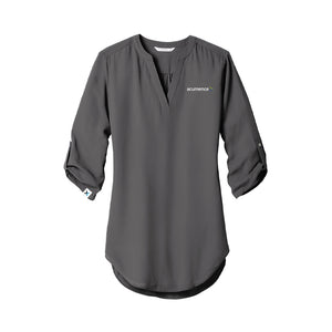 Acumence logo - Port Authority Ladies 3/4-Sleeve Tunic Blouse